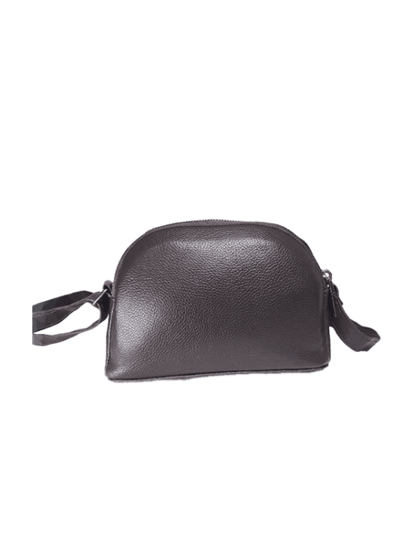 leather-one-zip-back-brown دو جیب گرد