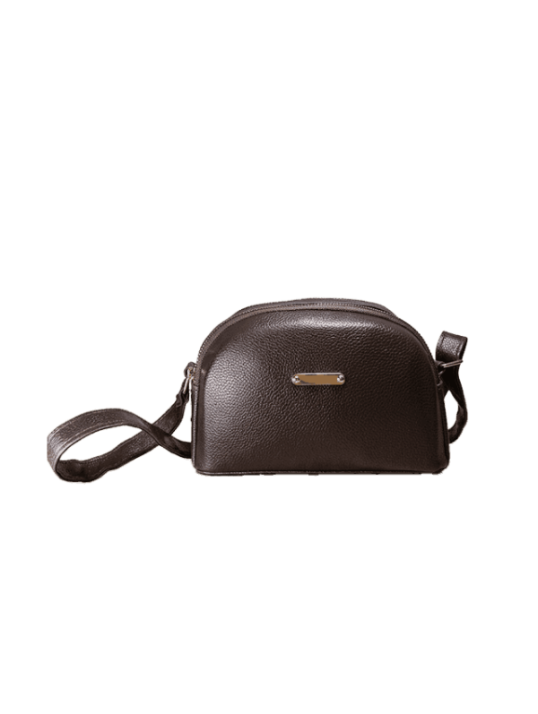 leather-one-zip-brown دو جیب گرد